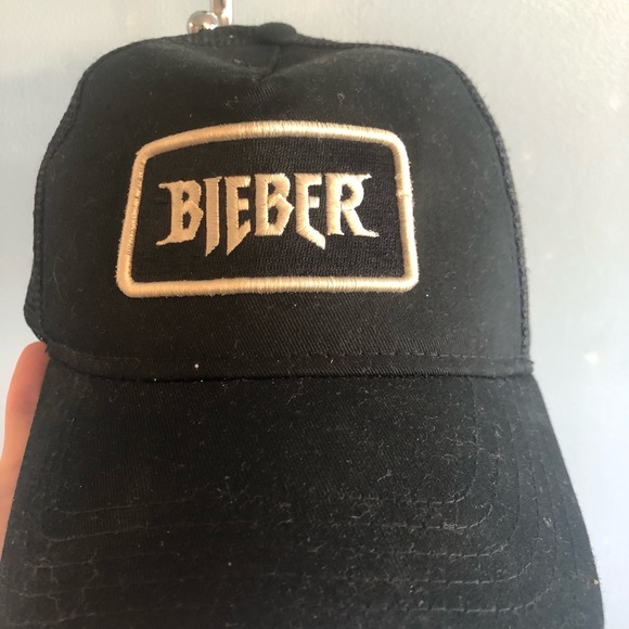 Accessories - Authentic Justin Bieber Tour Trucker Hat